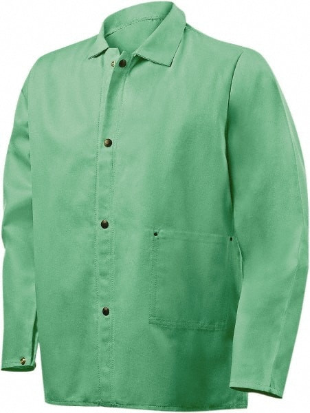 STEINER INDUSTRIES 1030-M WELDING JACKET M 30 GREEN