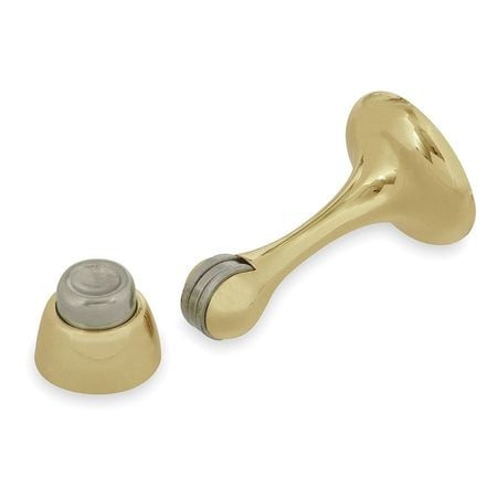 BATTALION 1XNP8 MAGNETIC DOOR HOLDER BRASS BRASS WALL