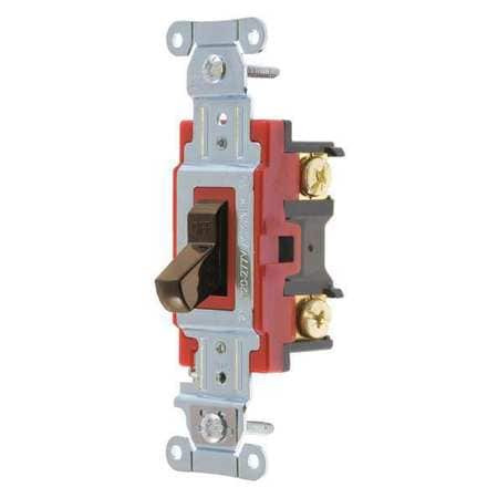 BRYANT 4901B WALL SWITCH BRWN 20A 1-POLE SWITCH