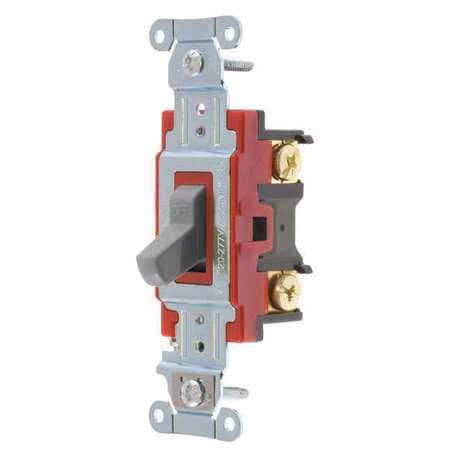 BRYANT 4902BGRY WALL SWITCH 20A GRAY 2-POLE TYPE TOGGLE