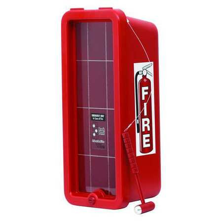 CATO 105-5 RRC-H FIRE EXTINGUISHER CABINET,5 LB. CAP.,RED