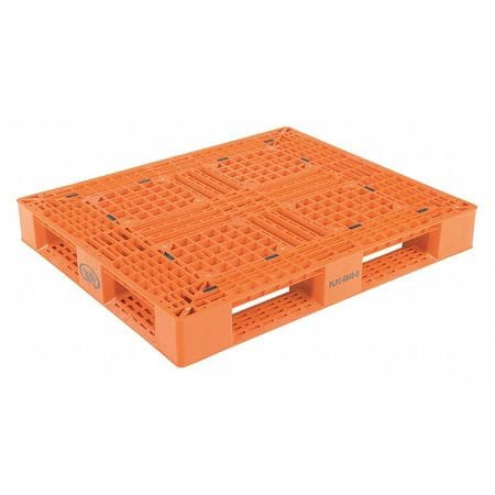 VESTIL PLP2-4840-ORANGE PLASTIC PALLETS & SKIDS