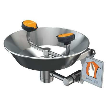 GUARDIAN EQUIPMENT G1781 WALL MTD ALL-SS EYE/FACE WASH