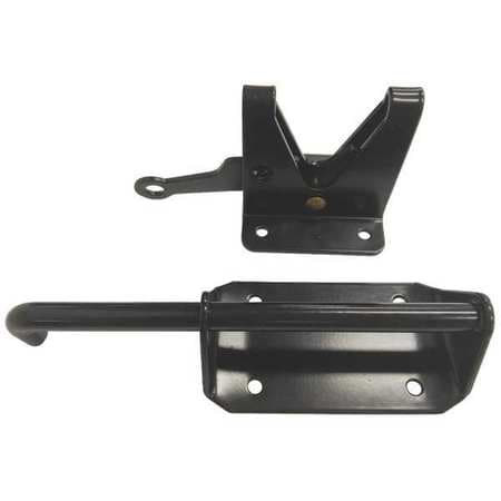 BATTALION 1XMN7 SELF-LATCHING GATE LATCH 2.81 IN W BLACK