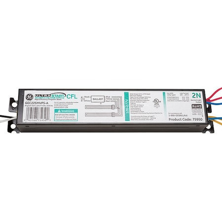GE LIGHTING GEC240MAX-A CFL BALLAST ELECTRONIC 68W 120/277V