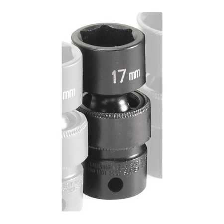 GREY PNEUMATIC 1017UM 3/8" DRIVE X 17MM STANDARD UNIVERSAL