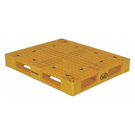 VESTIL PLP2-4840-YELLOW PLASTIC PALLETS & SKIDS