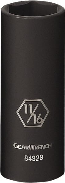 GEARWRENCH 84333N 3/8"DR DEEP IMPACT SOCKET 10MM
