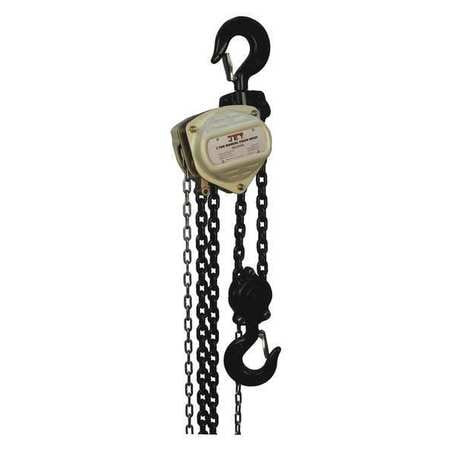 JET S90-300-20 HAND CHAIN HOIST WITH 20FT LIFT, 3-TON