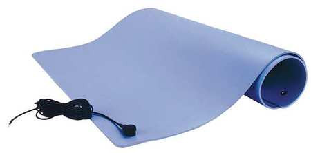 SCS TM36600L3GR DISSIPATIVE TABLE MAT GRAY 3 X 50 FT.