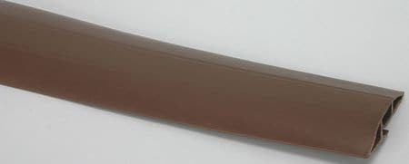 POWER FIRST 4CEK3 CABLE PROTECTOR 1 CHANNEL BROWN 5 FT L