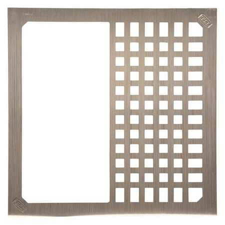 ZURN INDUSTRIES PN1900-2-GRATE STRAINER BRUSHED/NICKEL 8-7/8 IN L