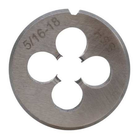 WESTWARD 314-6160 SOLID 1 IN O.D. 5/16-18NC
