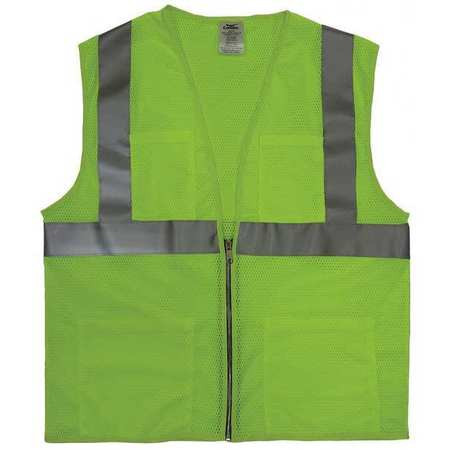CONDOR USA INC 4GJP6 D0413 COOL DRY HI VIS VEST CLASS 2 4XL L