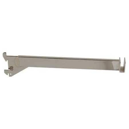 ECONO GR14 BRACKET CHROME,14"L, 16 GA.,25PK