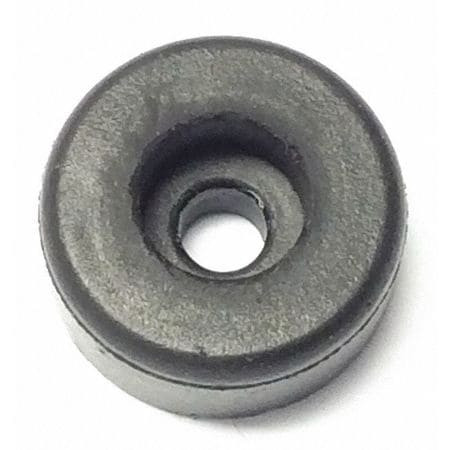 ACCURATE MFD PRODUCTS 2072-017 BUMPER 1/2 IN. BLACK RUBBER PK25