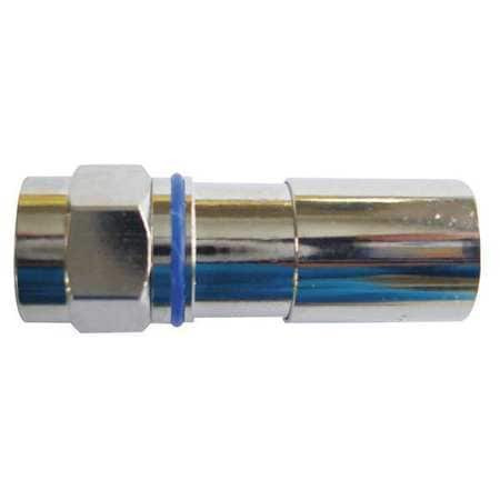 POWER FIRST 4LWY3 COAX CONN F-TYPE RG6 REG/TRI/QUAD PK10