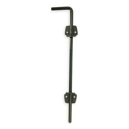 BATTALION 4PB59 CANE BOLT 1/2 IN W BLACK