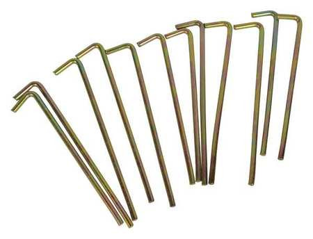 GRAINGER GLOBAL SOURCING TT11C546PGG PEG 0.16X7 PK12