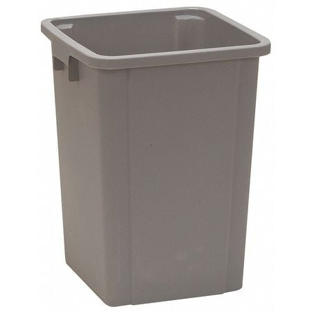 TOUGH 4PGR8 D2629 TRASH CAN SQUARE 19 GAL. GRAY