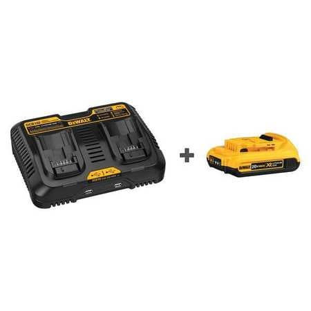DEWALT TOOLS DCB102/DCB203 BATTERY CHARGER KIT LI-ION