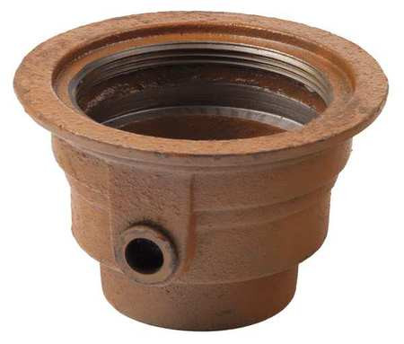 SMITH LIGHT COMMERCIAL 210-Y02 FLOOR DRAIN BODY 2IN PIPE 6-1/2IN DIA