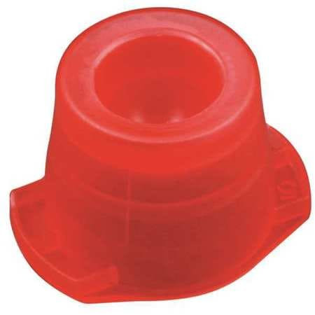 GLOBE SCIENTIFIC 118115R CAP RED POLYETHYLENE PK1000