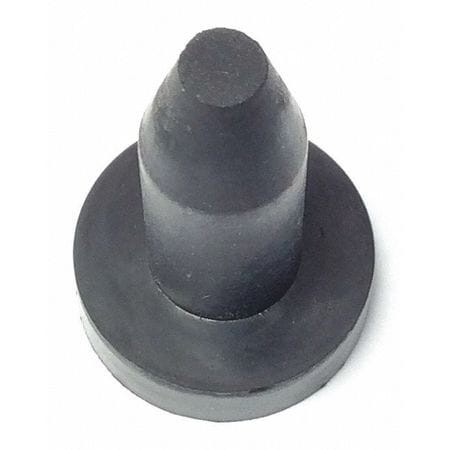 ACCURATE MFD PRODUCTS 218A-034S BUMPER 3/4 IN. BLACK RUBBER PK25