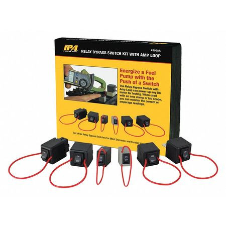 INNOVATIVE PROD OF AMERICA, INC. 9038A RELAY BYPASS SWITCH KIT HANDHELD 6 PCS.