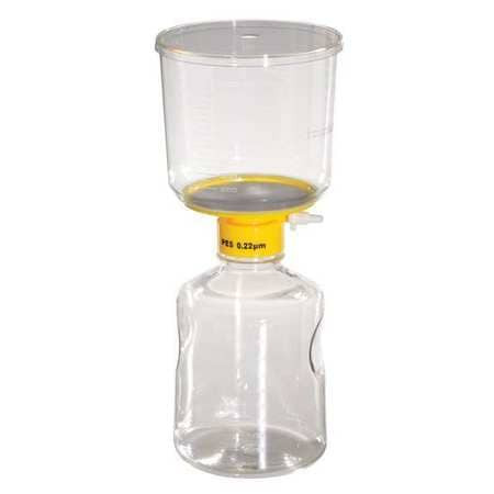 LAB SAFETY SUPPLY 11L833 1000ML FILTER UNIT 0.22UM 90MM PK12