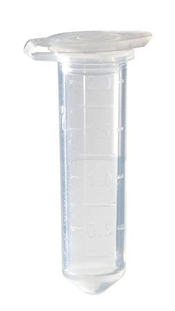 LAB SAFETY SUPPLY 11L819 MICRO CENT TUBE 2.0ML STERILE PK1000