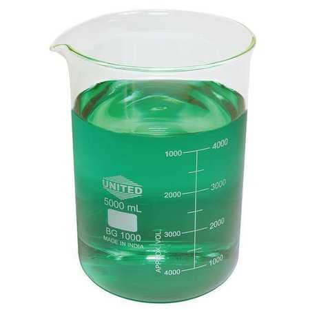 UNITED BG1000-10000 BEAKER, LOW-FORM, BOROSILICATE, 10000 ML