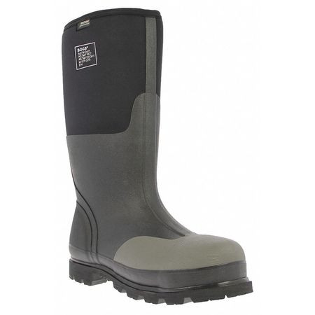 BOGS 69172-001 15 WORK BOOTS BLACK 16 IN H 15 SIZE PR
