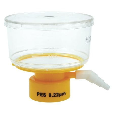 LAB SAFETY SUPPLY 11L839 250ML BOTTLE TOP FILTER 0.22UM 50MM PK24