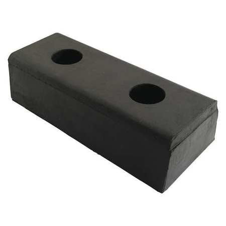 VESTIL DBE-10-4 HARDENED MOLDED RUBBER BUMPER FOUR 10