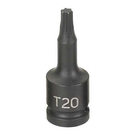 GREY PNEUMATIC 920T 1/4" DRIVE X T20 INTERNAL STAR IMPACT DR