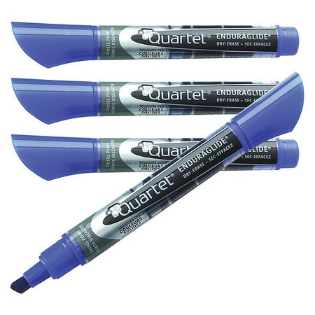 QUARTET 5001-3MA DRY ERASE MARKER BLUE CHISEL PK12
