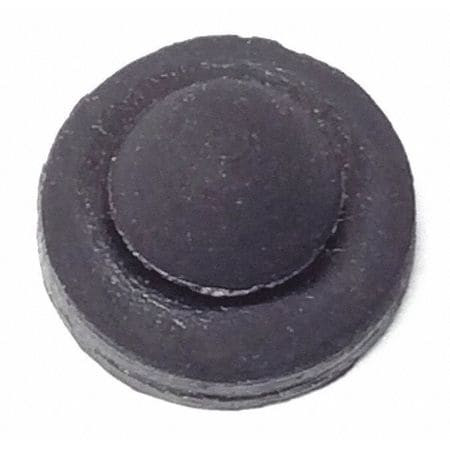 ACCURATE MFD PRODUCTS 1257-034S BUMPER 7/8IN. BLACK RUBBER PK100
