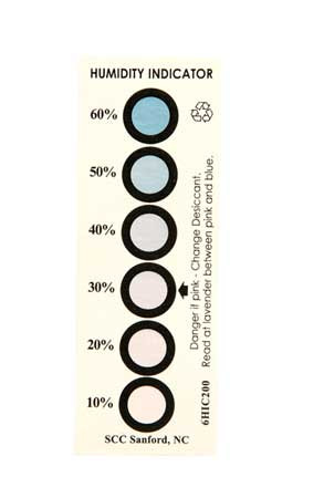 SCS 6HIC200 HUMIDITY INDICATOR CAN PK200