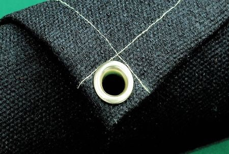 WESTWARD 22RN86 WELDING BLANKET 4 FT W 6 FT. BLACK