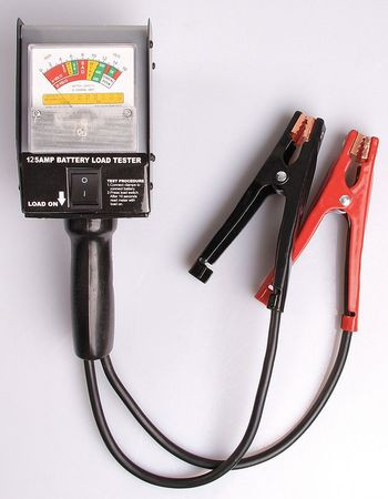 WESTWARD 22YM06 BATTERY TESTER ANALOG 50 TO 125A LOW RES