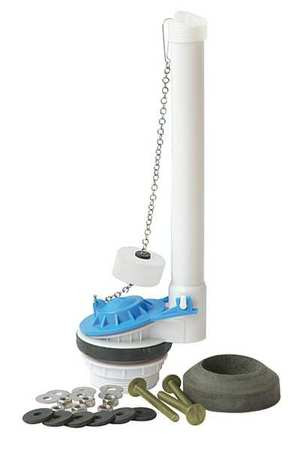 GRAINGER GLOBAL SOURCING 22UR89 FLUSH VALVE KIT TOILET ABS