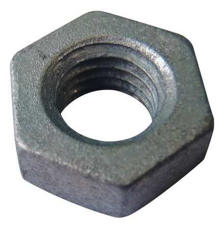 GRAINGER GLOBAL SOURCING U08111.062.0001 HEX NUT 5/8-11 GR 2 STEEL GALV PK25