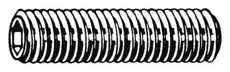 GRAINGER GLOBAL SOURCING U07810.013.0037 SOCKET SET SCREW FLAT 6-32X3/8 PK100