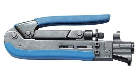 WESTWARD 13H875 CRIMPER RG-59 RG-6 RG-11 6-7/8 L