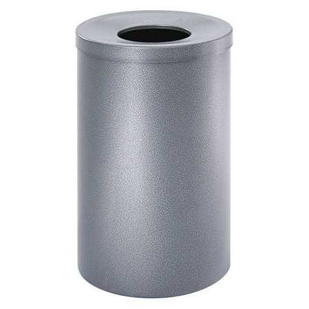 SAFCO 9677 WASTE RECEPTACLE OPEN TOP 35 GAL. BLACK