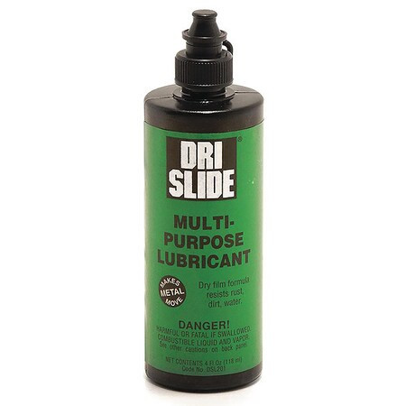 DRISLIDE DSL201 MULTI-PURPOSE LUBE 4 OZ PLASTIC BOTTLE