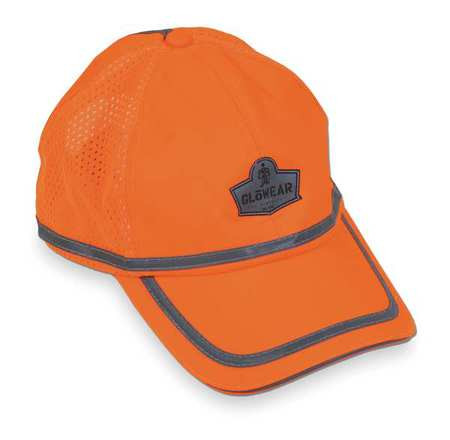 GLOWEAR 23238 BASEBALL HAT HI-VIS ORANGE UNIVERSAL