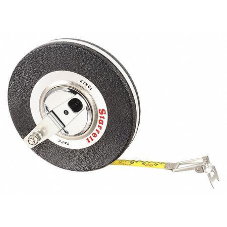 STARRETT 530-15CM LONG LINE TAPE WITH HOOK- 3/8" X 15M - A