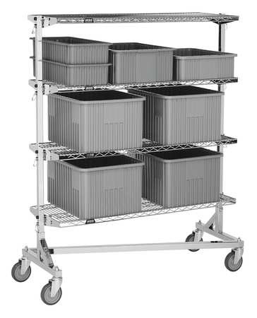 IRSG DIV PIPP MOBILE STORG SYS, INC NT-2460 NESTING WIRE CART 24 IN W 60 IN L